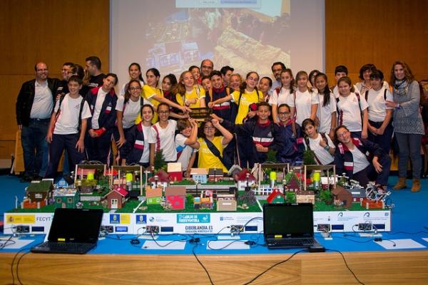 Foto de familia de los participantes