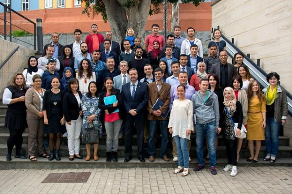 Foto de grupo de los participantes