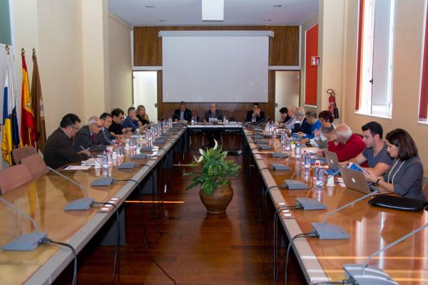 Imagen de la sesión del Consejo Social de la ULPGC