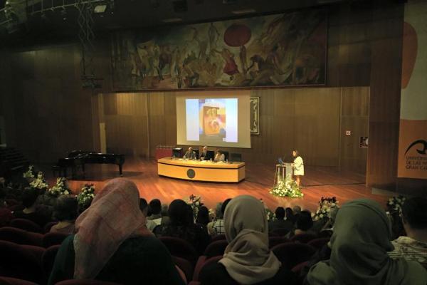 Imagen del Acto de Aniversario en el Paraninfo universitario