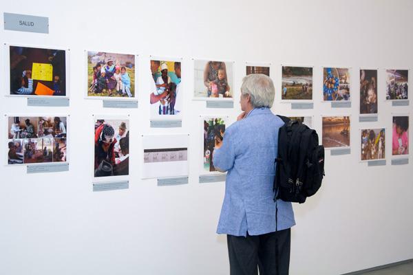 Imagen de la exposición con motivo del X Aniversario del CUCID de la ULPGC