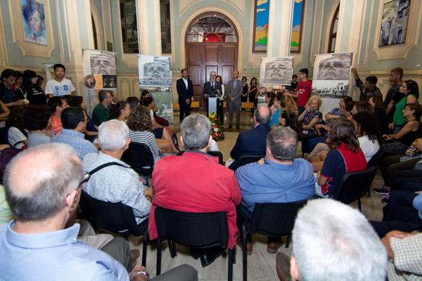 Otra imagen del acto-homenaje