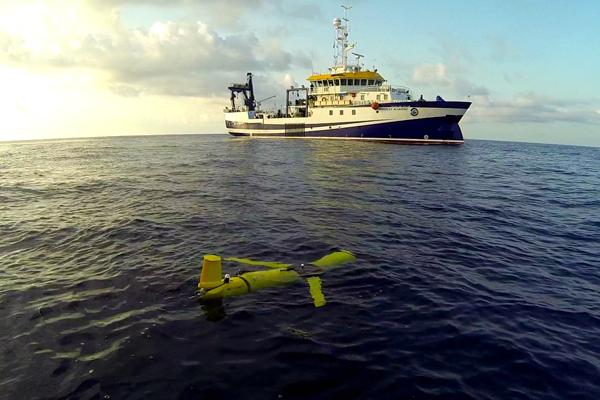 Fotografía de la recogida del glider Bio