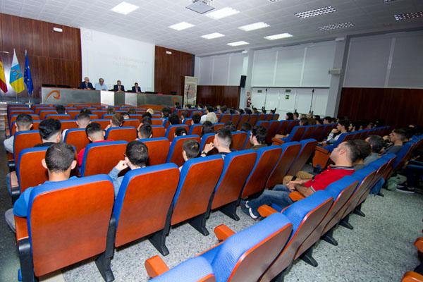 Otra imagen del encuentro celebrado en el Campus de Tafira