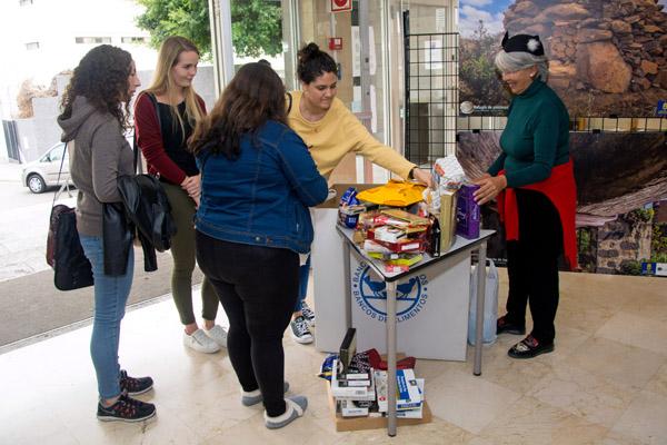 Imagen de la recogida de alimentos