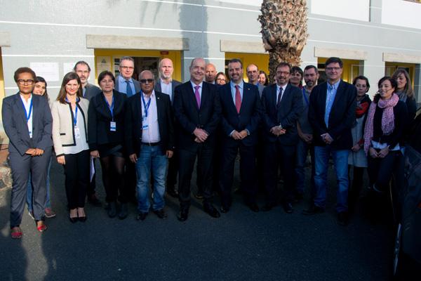 Foto de familia de los participantes en el proyecto