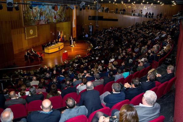 Imagen del Paraninfo universitario durante el Acto de Toma de Posesión