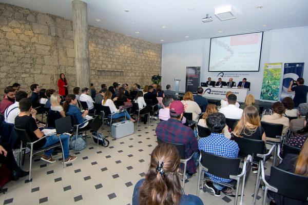 El Rector Robaina fue el encargado de inaugurar la fase final