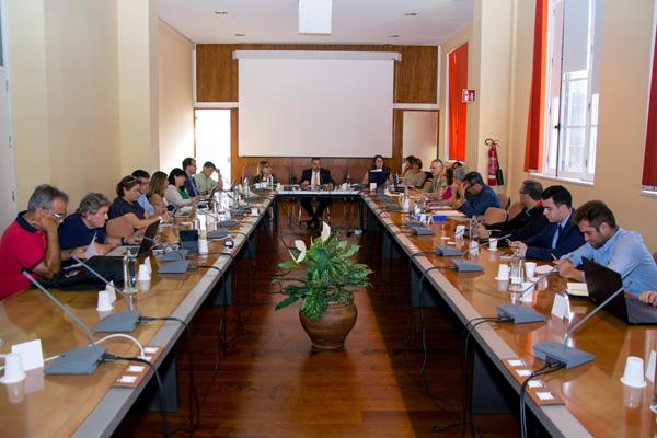 Imagen de la sesión del Consejo de Gobierno de la ULPGC