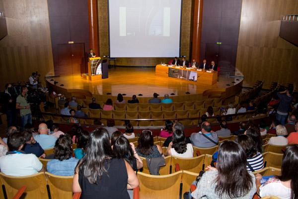 Imagen de la inauguración del congreso en el Auditorio Alfredo Kraus