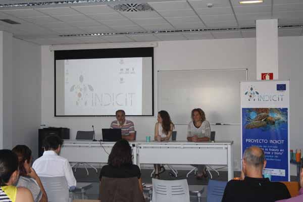 Otra imagen de la presentación del proyecto, a cargo del director del Instituto EcoAqua Ricardo Haroun