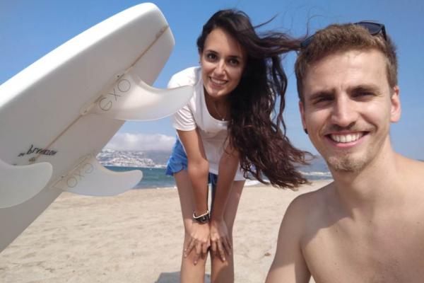 Los fundadores de EXO, Silvia Rodríguez y Josep Font