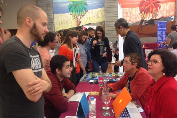 Imagen del stand de la ULPGC en la FIEP