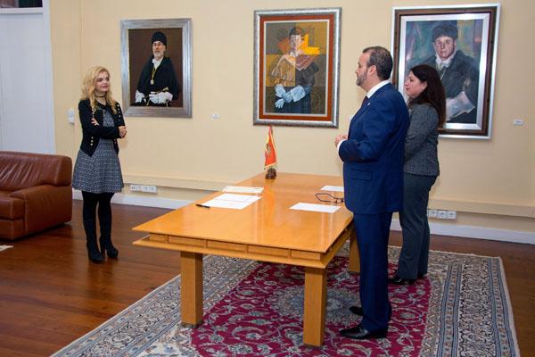 Otra imagen de la toma de posesión