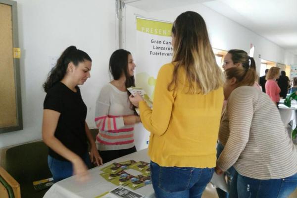 Imagen de las jornadas publicada en Facebook por la Fundación Adsis Canarias