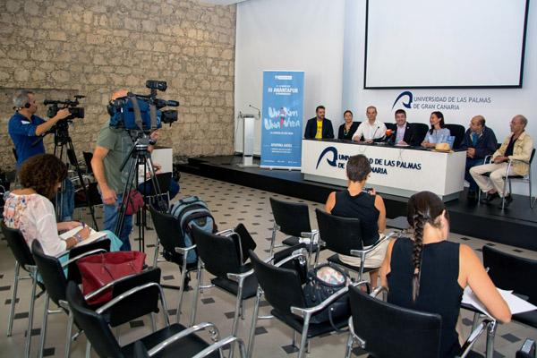Otra imagen de la presentación pública