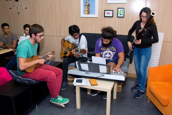 Imagen de las actuaciones musicales