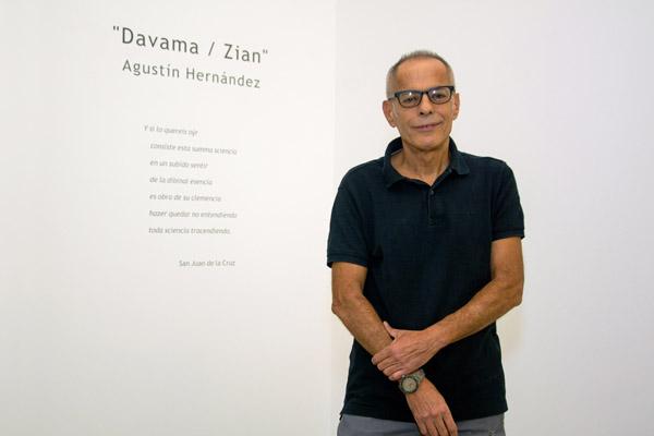 El artista canario Agustín Hernández