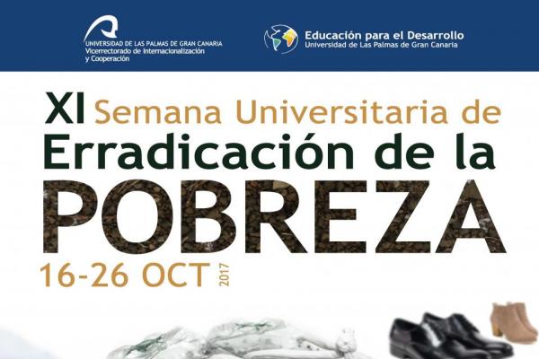 Cartel de la Semana Universitaria para la Erradicación de la Pobreza - SUEP