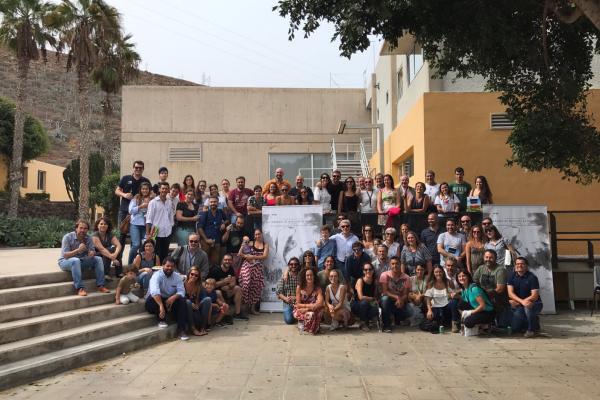 Foto de grupo de los participantes en las jornadas