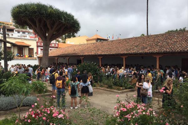 Otra imagen del acto de bienvenida