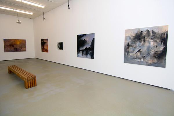 Imagen de la exposición instalada en la Galería de Arte de la ULPGC