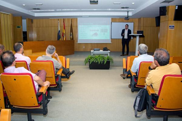 Imagen del seminario impartido en el Parque Científico Tecnológico de la ULPGC