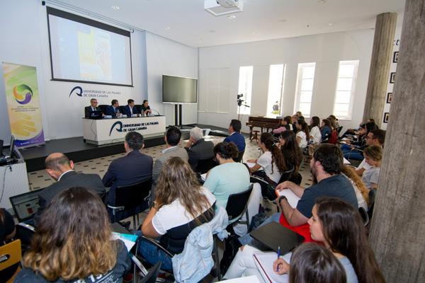 Otra imagen de la jornada celebrada en la Sede Institucional de la ULPGC