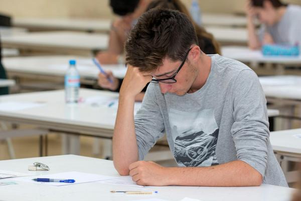 Imagen de la convocatoria de Julio de 2018 de la EBAU en el Campus de Tafira