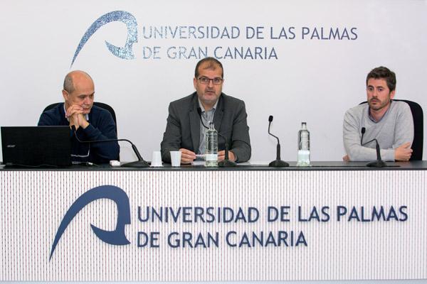 De izda. a dcha.: José Juan Castro, José Pablo Suárez y Diego Gamo