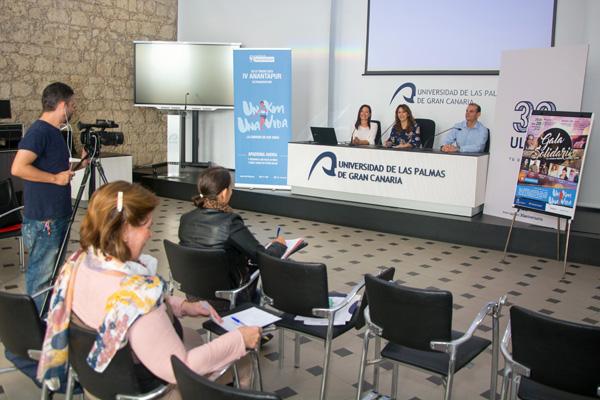 Imagen de la presentación celebrada en la ULPGC