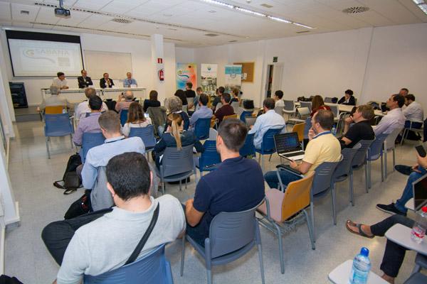 Otra imagen de la inauguración de la jornada, celebrada en el PCTM de la ULPGC