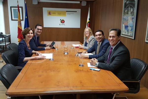 Otra imagen de la reunión celebrada en Madrid