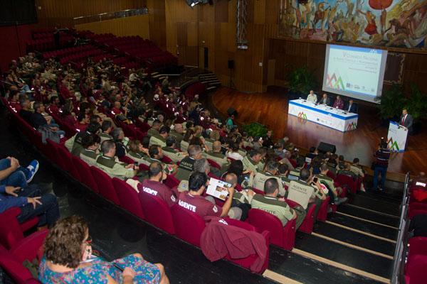 Imagen del Paraninfo durante la inauguración