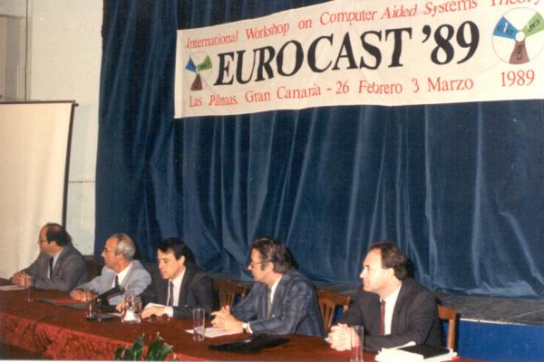 Imagen de la celebración del I Congreso Eurocast, celebrado en 1989