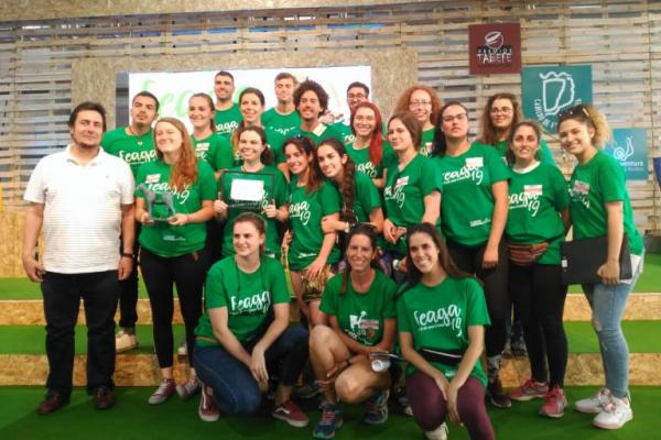 Foto de grupo del alumnado que participó en FEAGA 2019