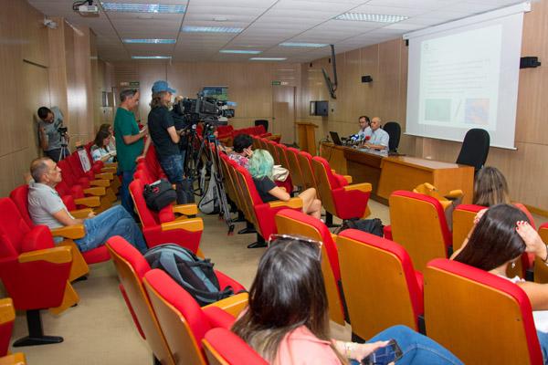 Imagen de la presentación de los resultados