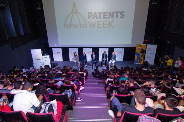 Imagen de la inauguración de la Patents Week en el Museo Elder