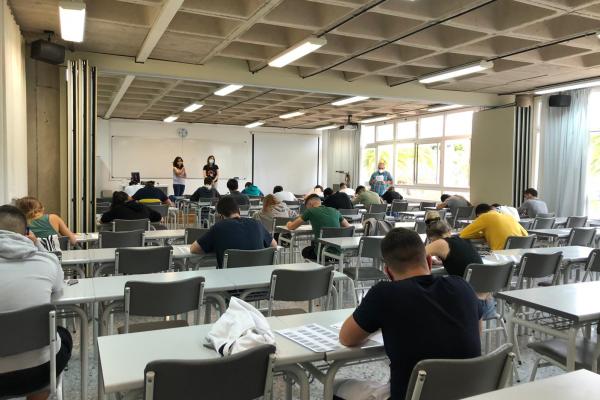 Imágenes de la EBAU de julio en la ULPGC