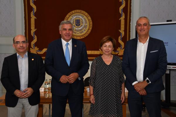 De izda. a dcha.: Roberto Moreno, Lluís Serra, Rosa Aguilar y Juan Manuel Plasencia